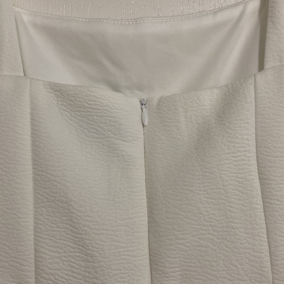 Lulus Guessing Game White Bodycon Midi Dress - Size small - Picture 7 of 10